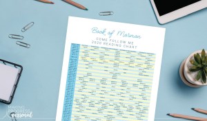 Free 2020 Come Follow Me Reading Chart