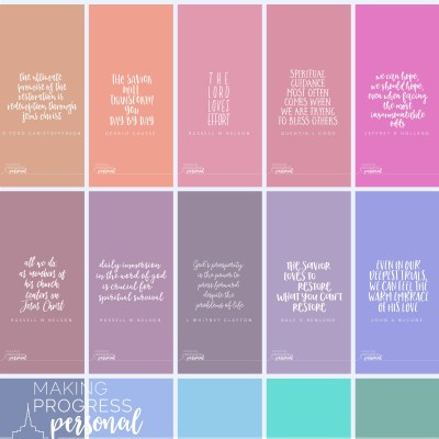 April 2020 General Conference Printable Quotes